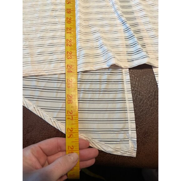 Lululemon Meet Halfway Tank *Striped Butter Pink‎ Size 6 - Picture 8 of 9